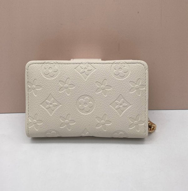 Cartera Beige Tarjetero Extraible