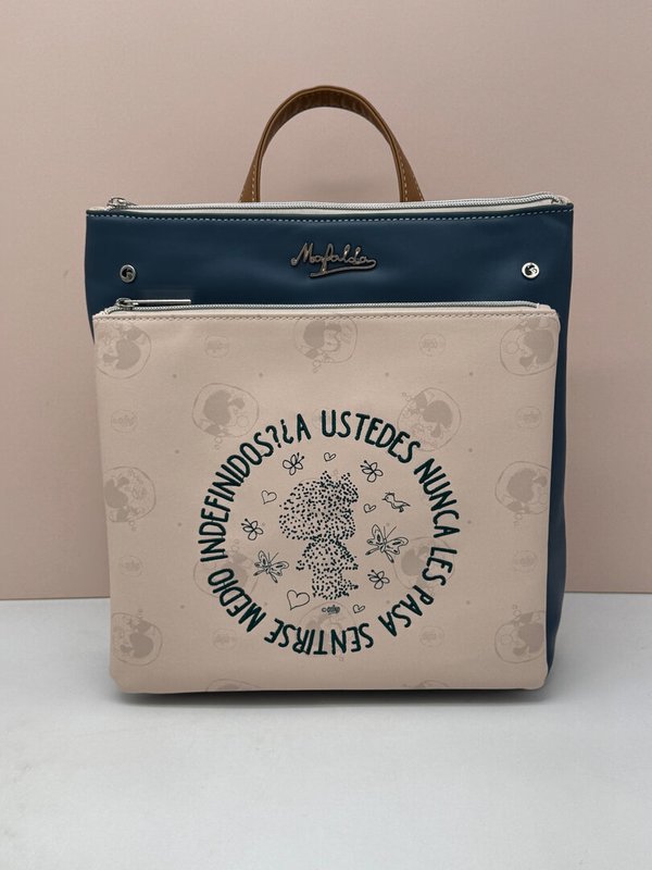 Mochila Bordada Mafalda