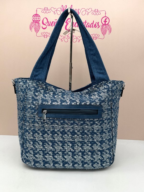 Bolso Vaquero Lentejuelas