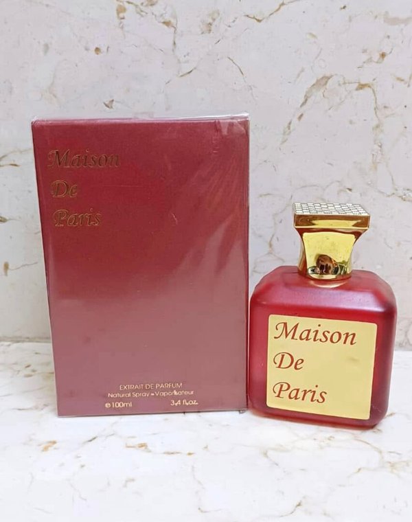 Perfume Inspiración Bacarat Rouge