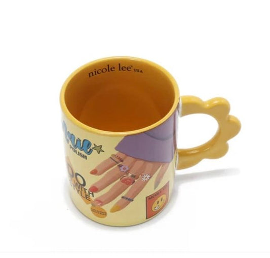 Taza de Cerámica Petal (Esmalte de Uñas) Nicole Lee