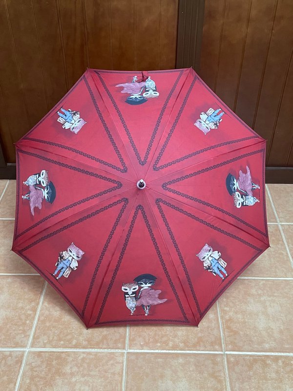 Paraguas Goko Privata Rojo