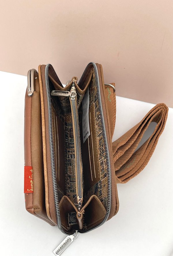 Bolsito para Móvil Sweet Candy Bordado (Marrón)