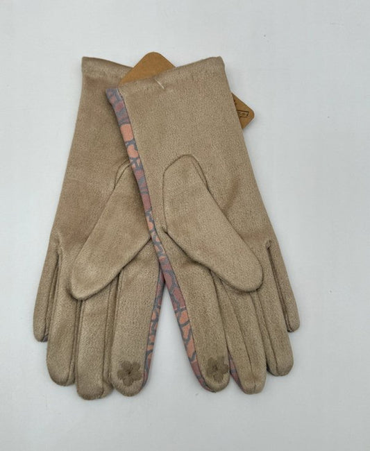 Guantes Ositos Color Beig