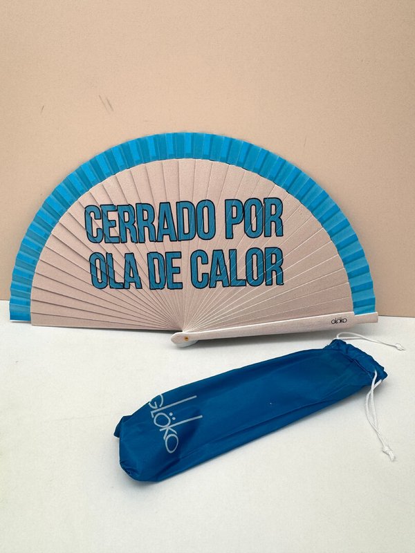 Abanico Gokko Cerrado por Ola de Calos