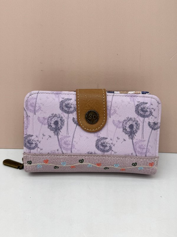 Cartera Billetera Sweet Candy con Tarjetero Extraíble Lila