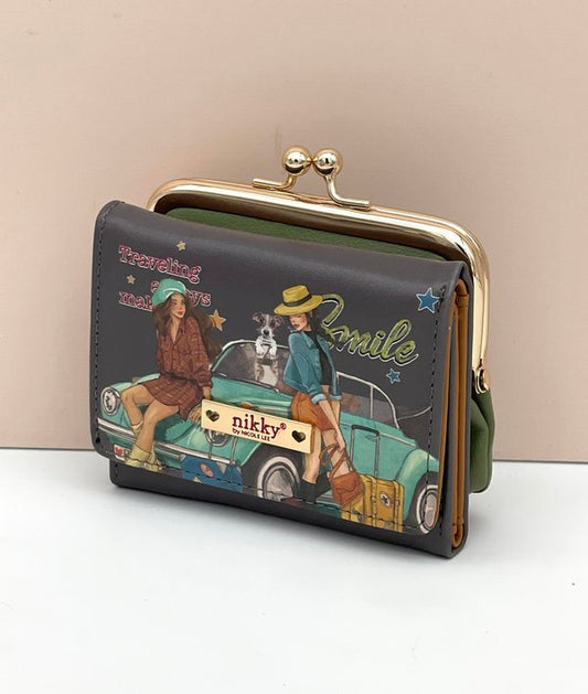 Cartera Desmontable en 2 Piezas Nikky