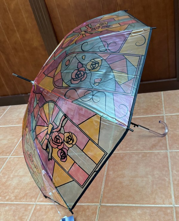 Paraguas Gótico Transparente