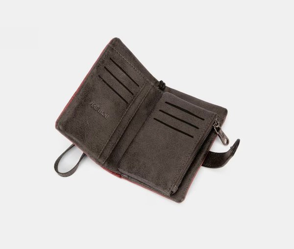 Monedero Cierre con Trabilla Pepe Moll Roja