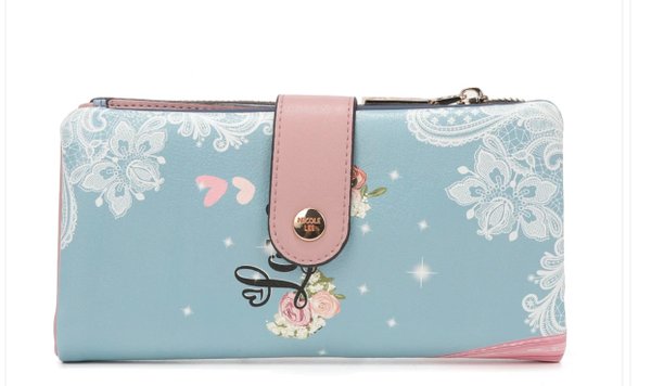 Cartera Plegable de 2 Piezas (Bloqueo RFID) Dreaming Together Nicole Lee