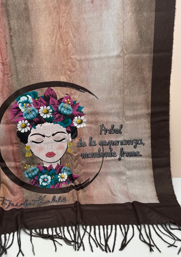 Pañuelo /Bufanda Frida Arbol de la Esperanza