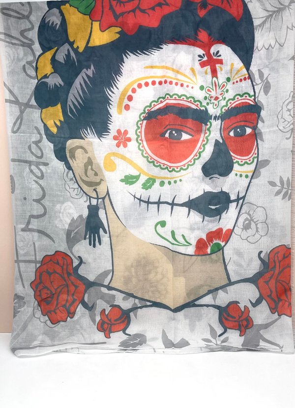 Pañuelo para Tipo Pasmina Frida Kahlo