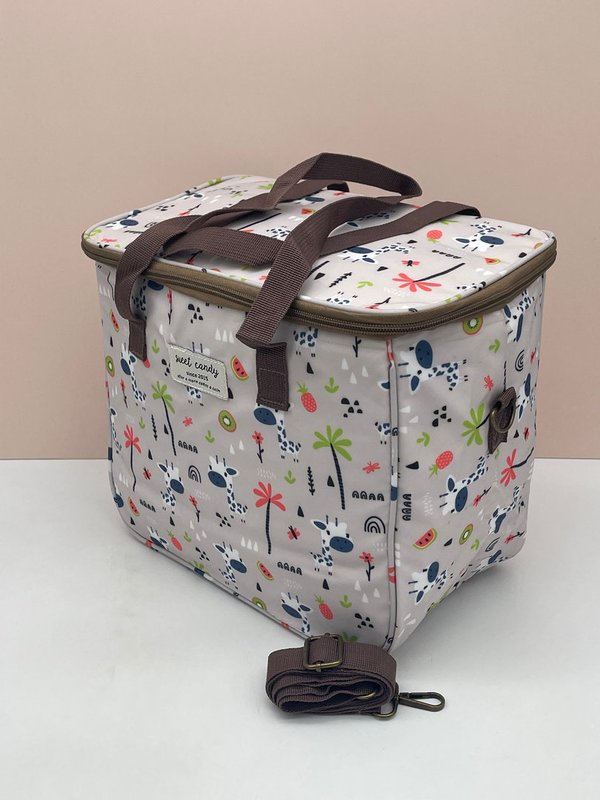 Nevera / Bolsa Térmica Sweet Candy Grande, Estampado Jirafas