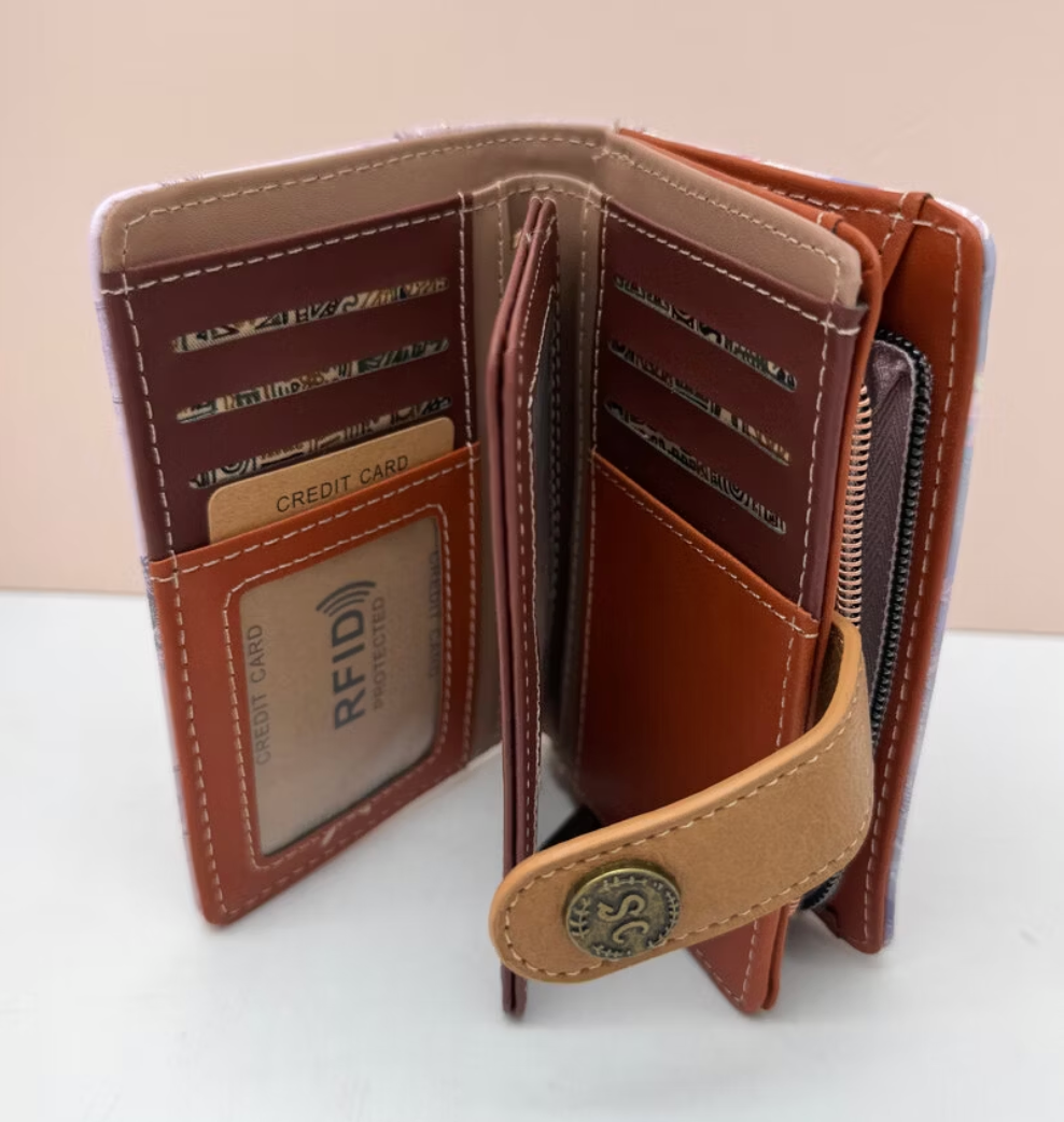 Cartera Billetera Sweet Candy Rosa (mediana)