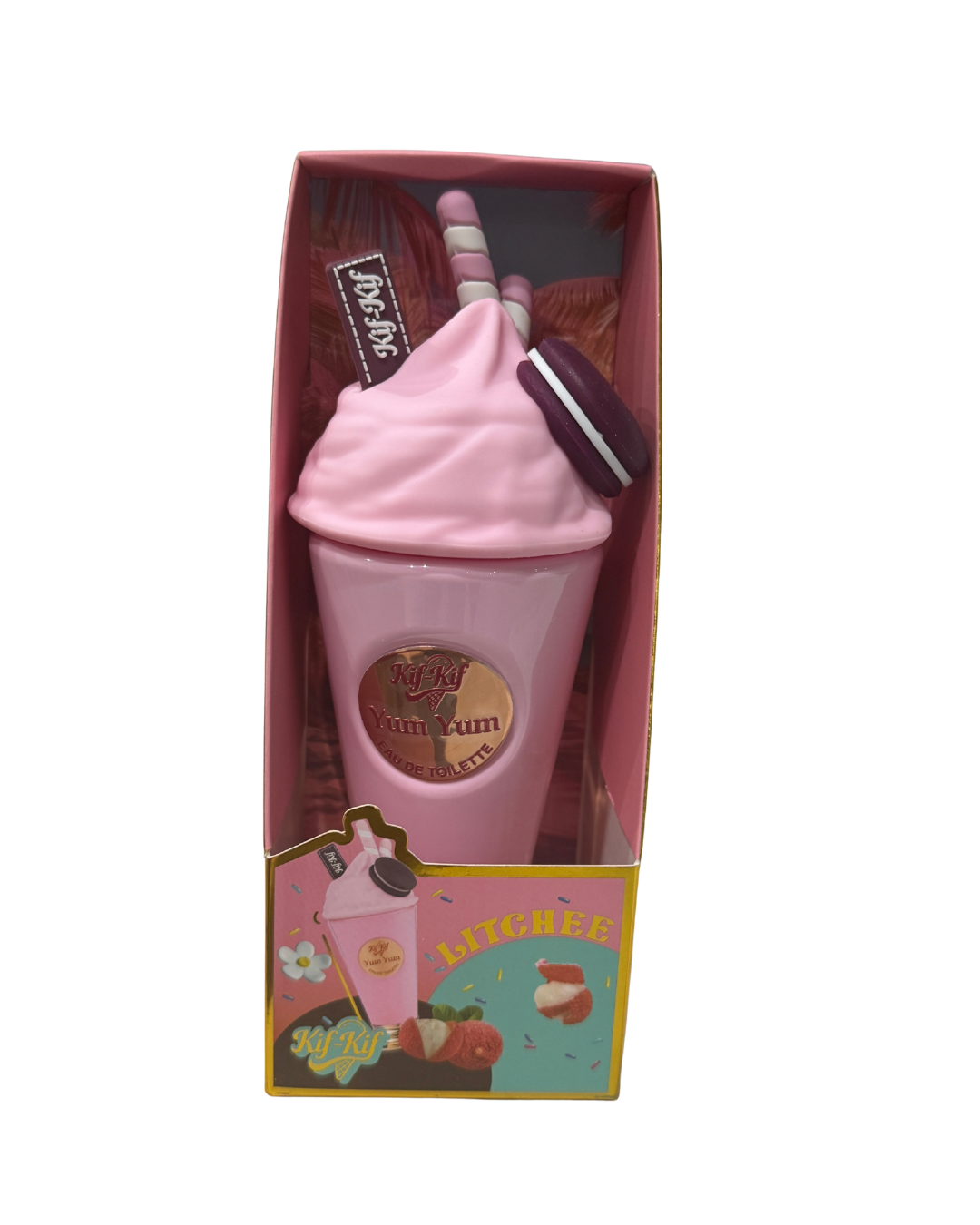 Perfume Kif-Kif Yum Yum Litchee Helado Rosa - Eau de Toilette XL (200 ml)