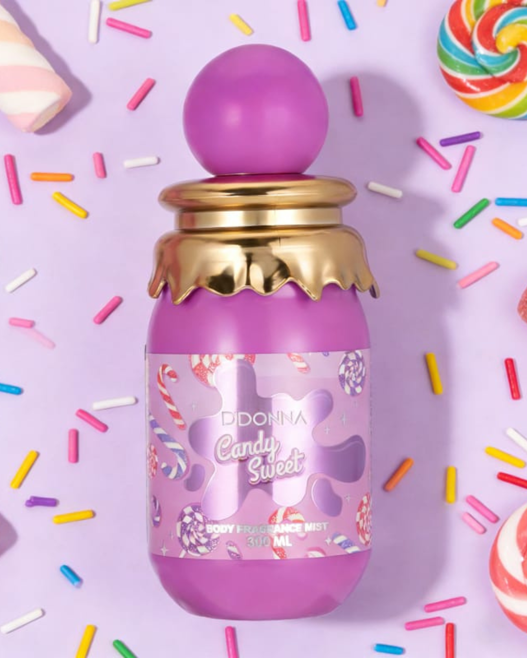 Bruma Corporal D’DONNA Candy Sweet – Body Mist Dulce y Gourmand (300 ml)