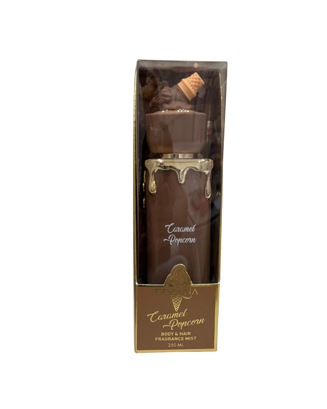 Bruma Corporal y Capilar D'DONNA Caramel Popcorn 250 ml - Body & Hair Fragrance Mist