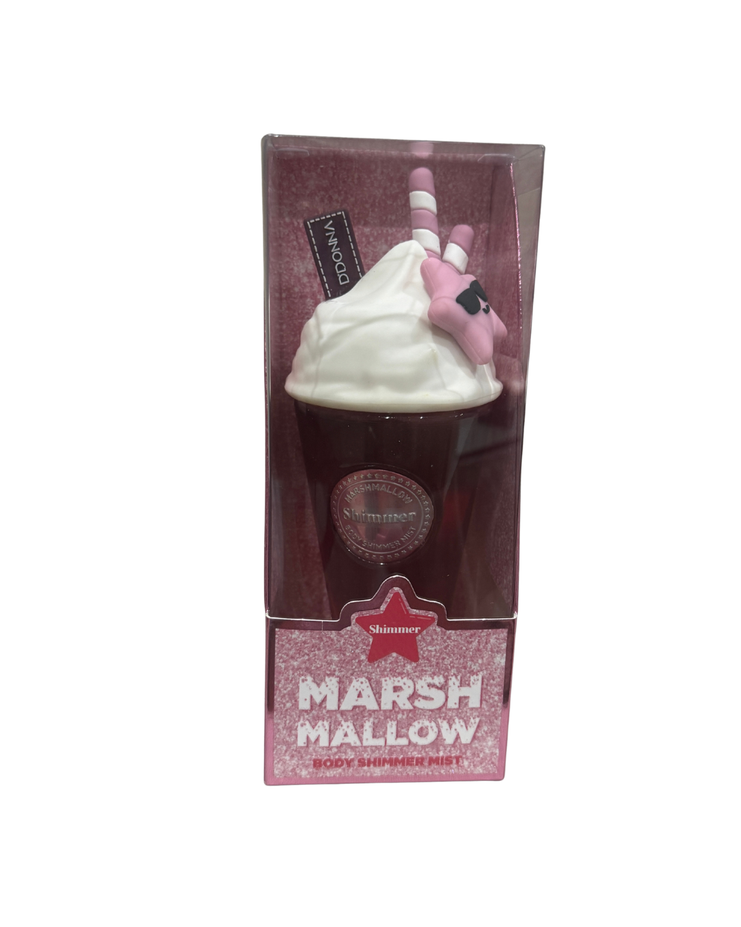 Body Shimmer Mist Marshmallow D'DONNA – Bruma Corporal Dulce con Purpurina