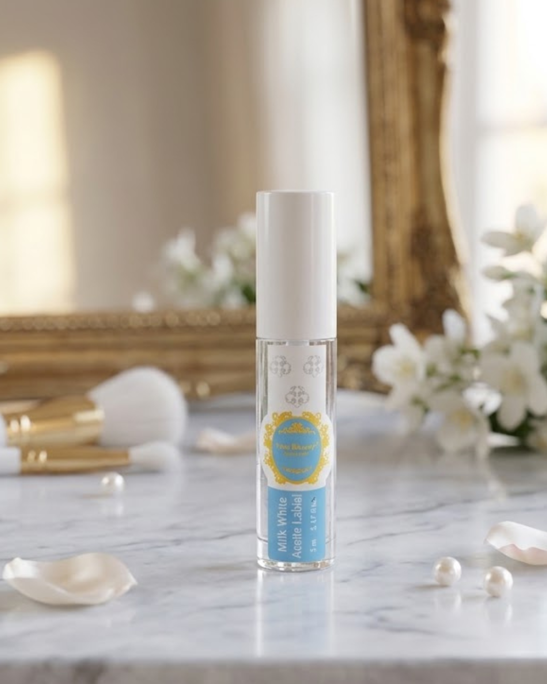 Aceite Labial Hidratante Milk White Lip Oil 5ml – Kiss Beauty (Inspiración Bianco Latte)