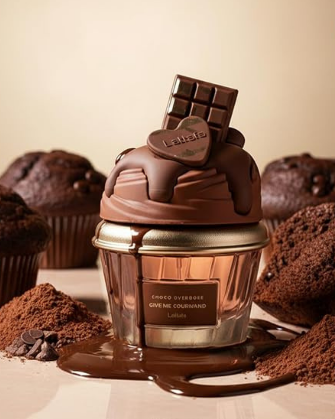 Perfume Helado Inspiración Choco Overdose – Eau de Parfum 50 ml (Colección Gourmand)