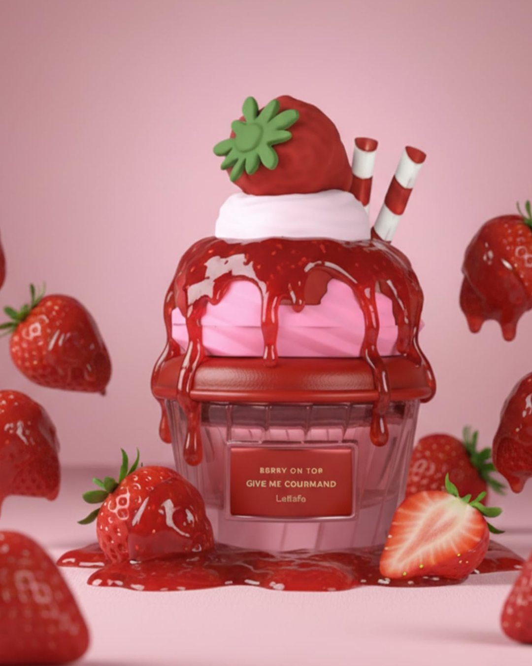 Perfume Helado Inspiración Berry On Top – Eau de Parfum 50 ml (Colección Gourmand)