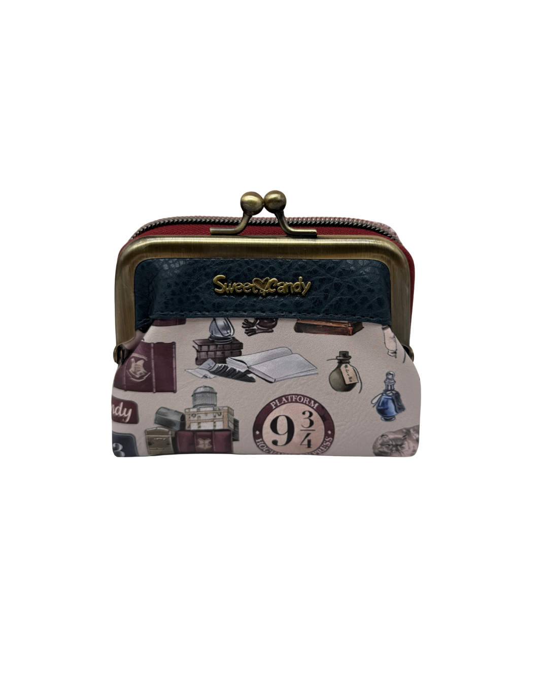 Cartera Sweet Candy Vintage Burdeos
