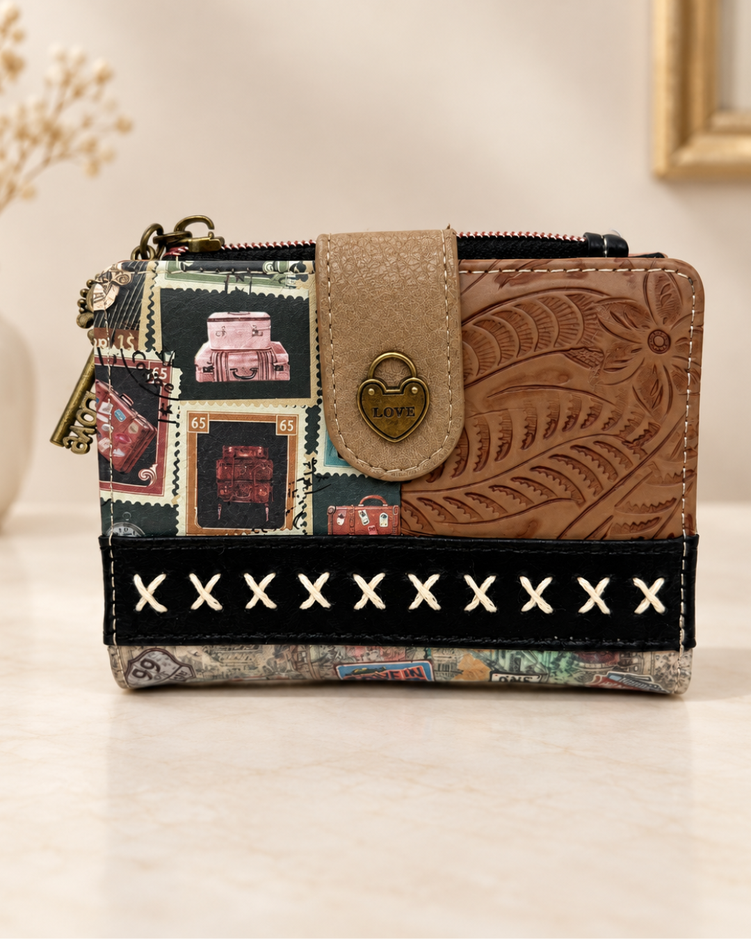 Monedero Sweet Candy motorista con caja de regalo