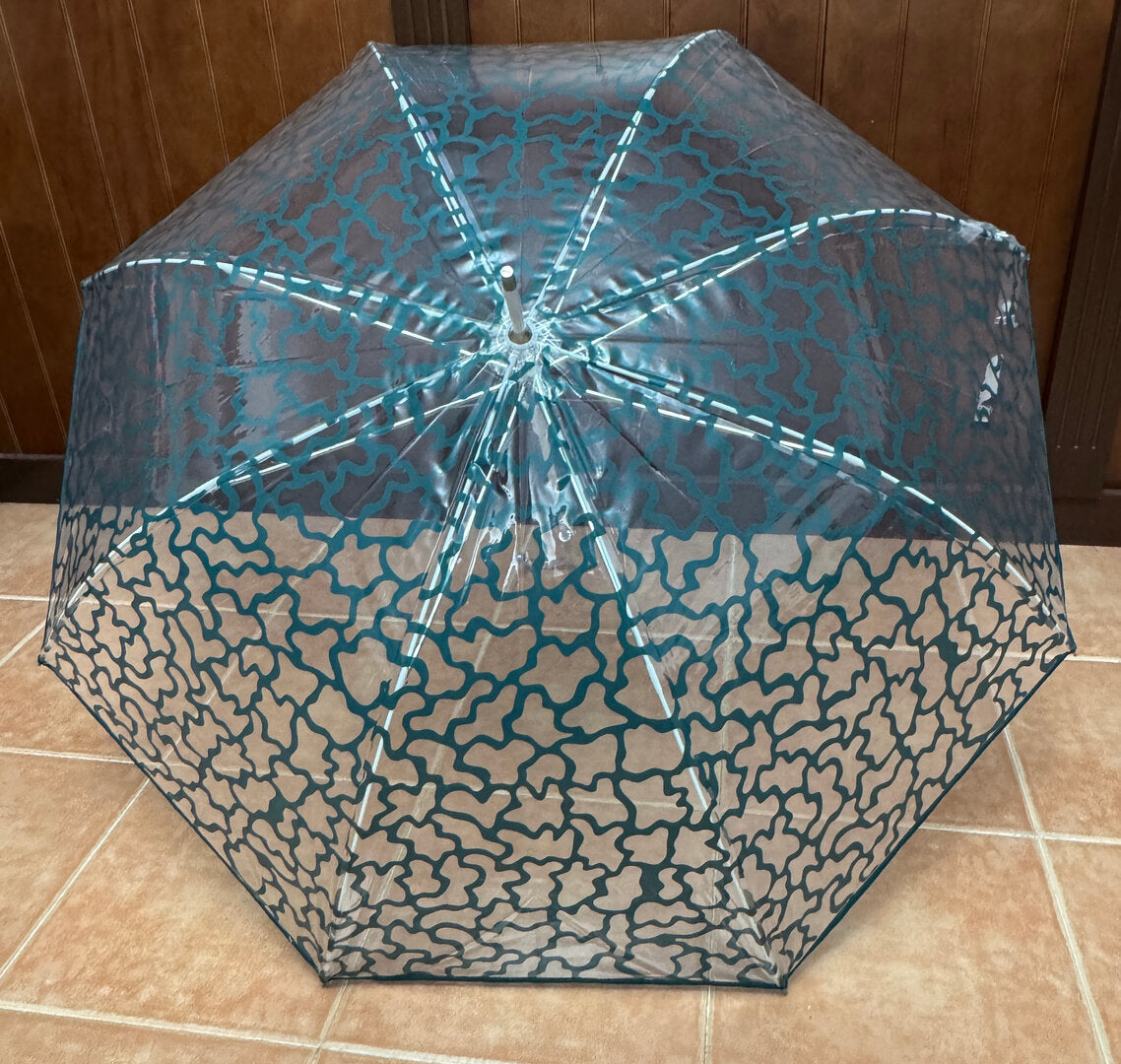 Paraguas Grande Inspiración Osito Tous azul