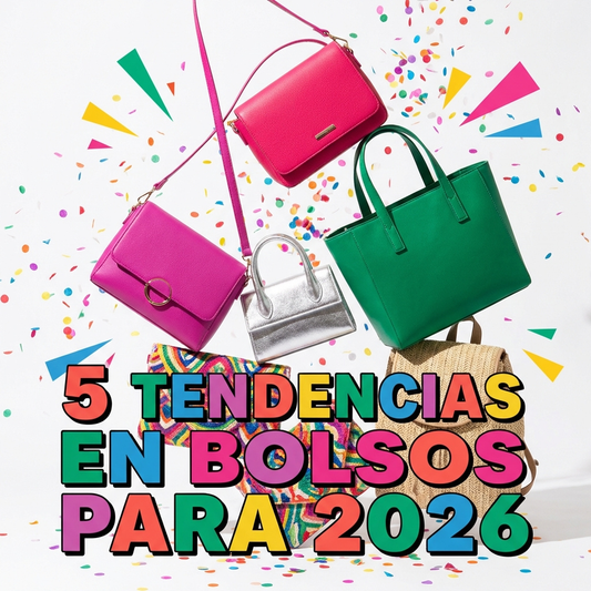 5 Tendencias en Bolsos para 2026 que No Puedes Perderte