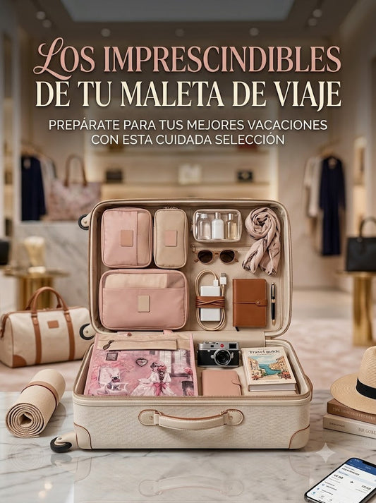 Los imprescindibles de tu maleta de viaje