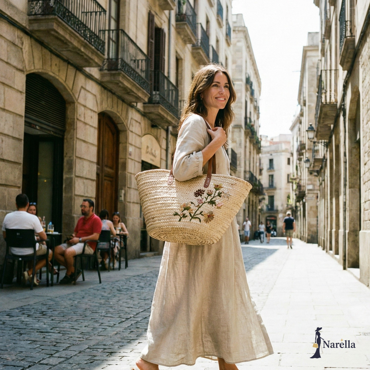 Bolsos de Rafia y Paja