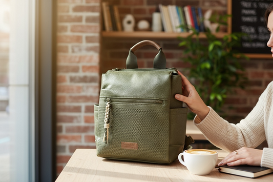 Mochila de Mujer con Llavero