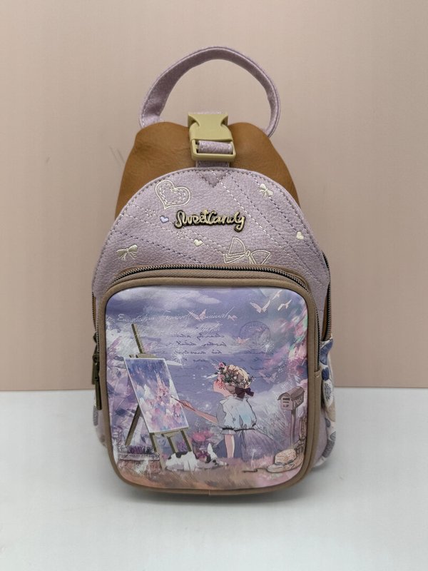 Mochila Antirrobo Sweet Candy Lila