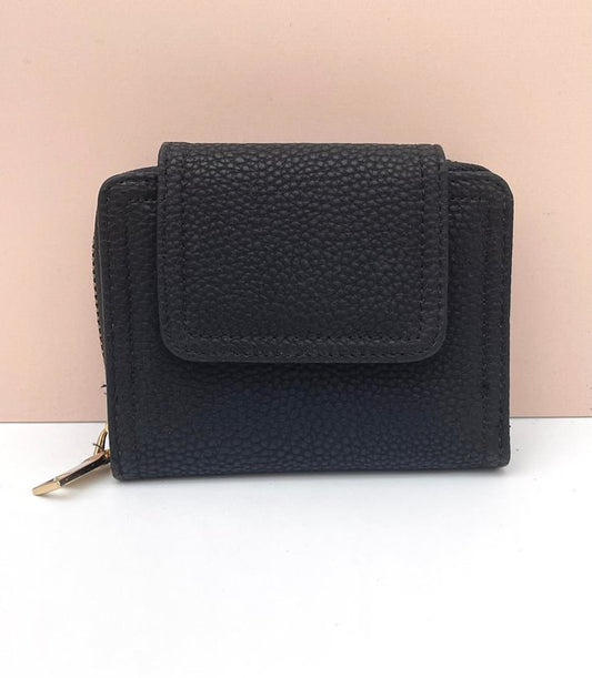 Cartera Negra Solapa