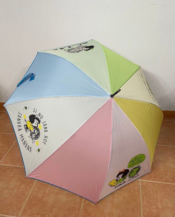 Paraguas Mafalda Mango Azul