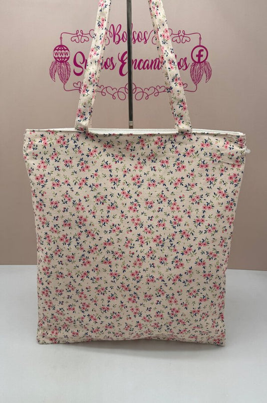 Bolso Tote Flores