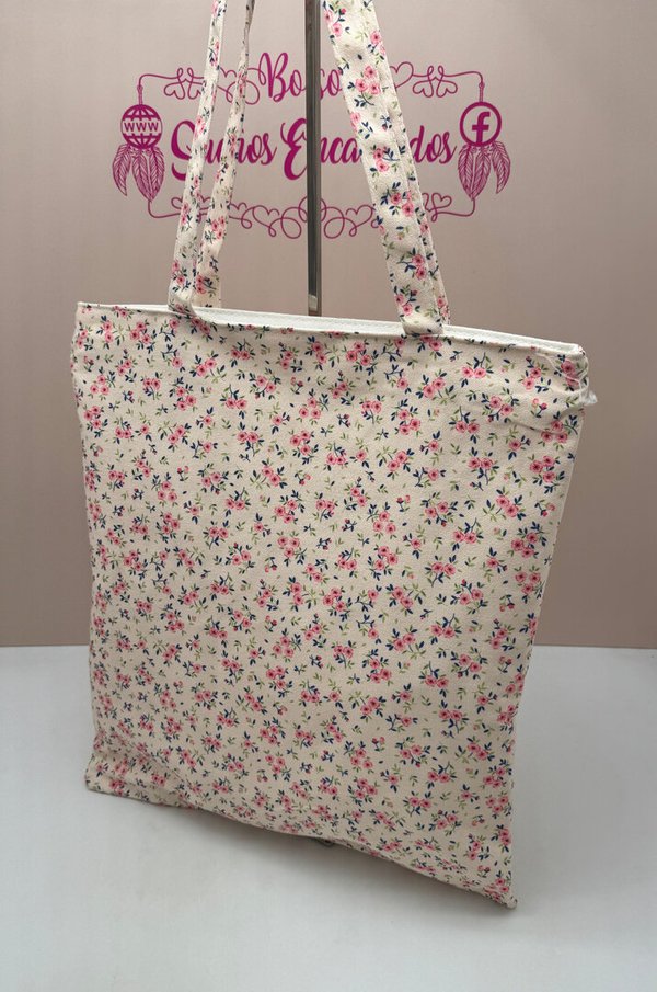 Bolso Tote Flores