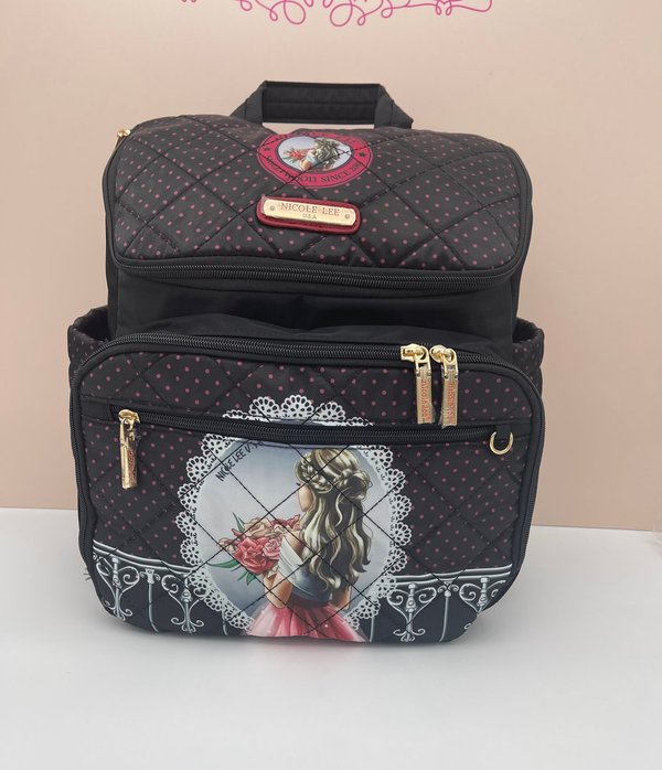 Mochila con Accesorios Adaptable Carrito Bebe Nicole Lee