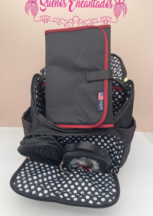 Mochila con Accesorios Adaptable Carrito Bebe Nicole Lee