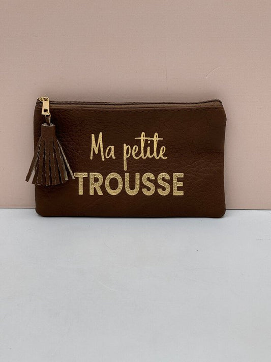 Monedero de Piel Pom Pom