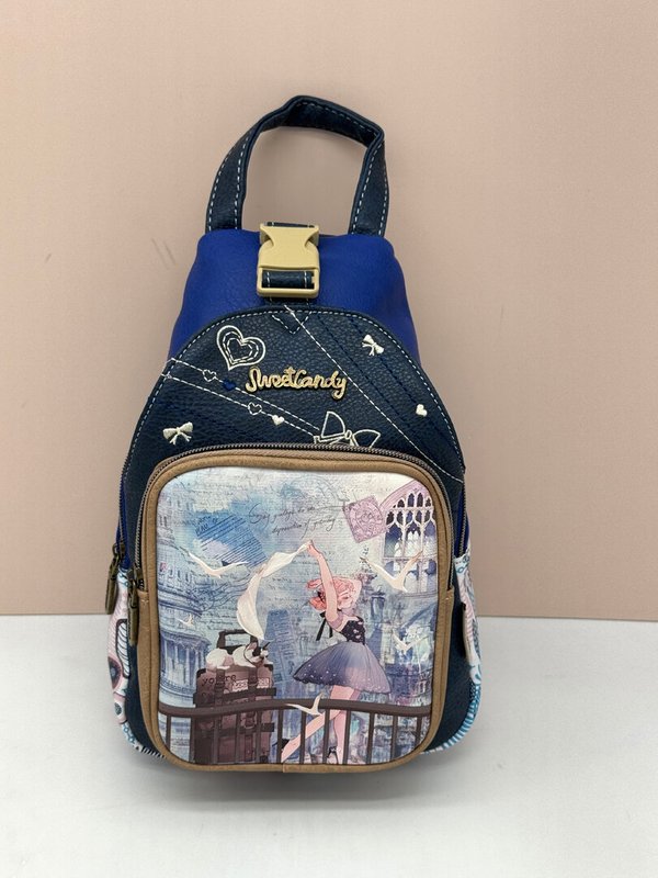 Mochila Antirrobo Sweet Candy Celeste