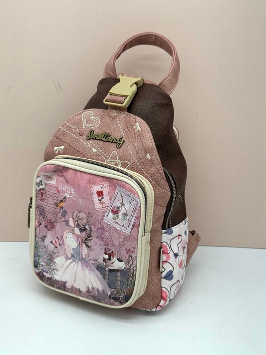 Mochila Antirrobo Sweet Candy Rosa