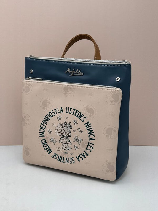 Mochila Bordada Mafalda