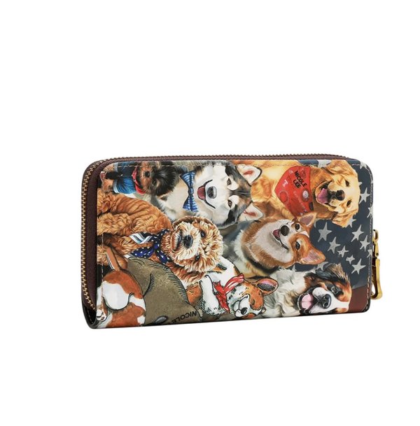 Conjunto de 3 Piezas (Bolso, Bandolera, Cartera) (Best Smile) Nicole Lee