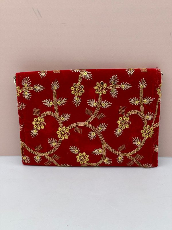 Bolso Rojo con Lentejuelas