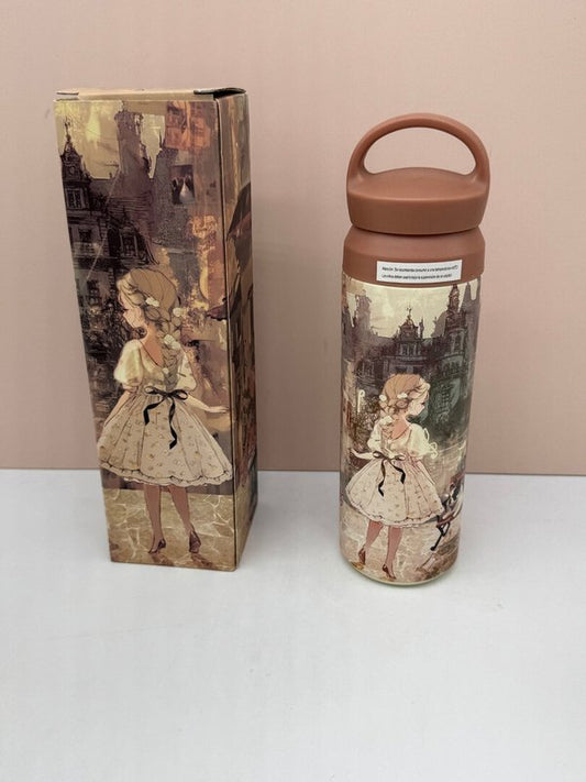 Botella Térmica Sweet Candy Marrón