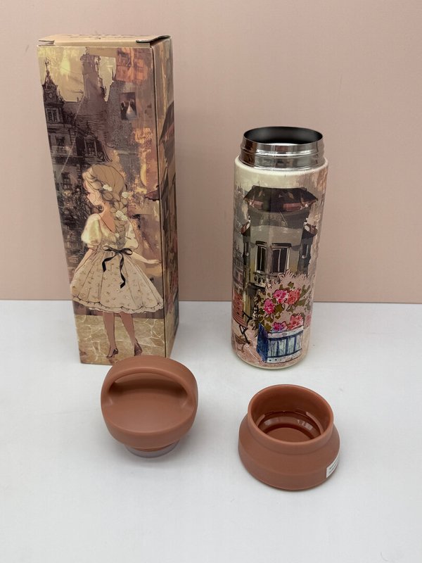 Botella Térmica Sweet Candy Marrón