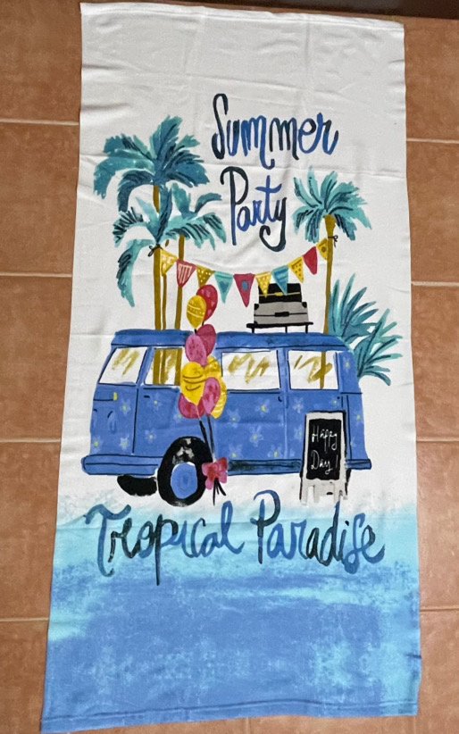 Toalla Microfibra Tropical Paradise