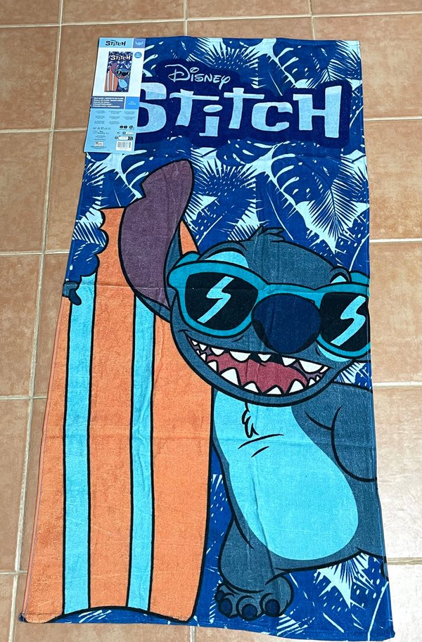 Toalla Stitch Azul Tabla