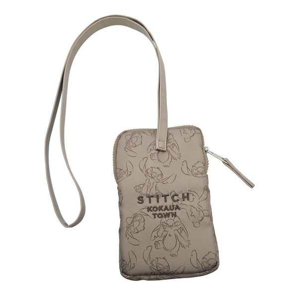 Bolsito Bandolera para Movil Acolchado Stitch